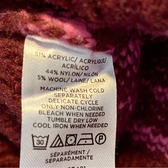 Ann Taylor XS Pink Zebra Sweater EUC! - Picture 3 of 4